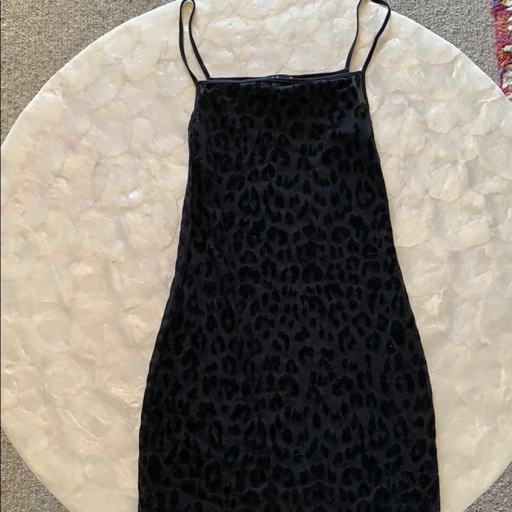 Motel animal print dress!